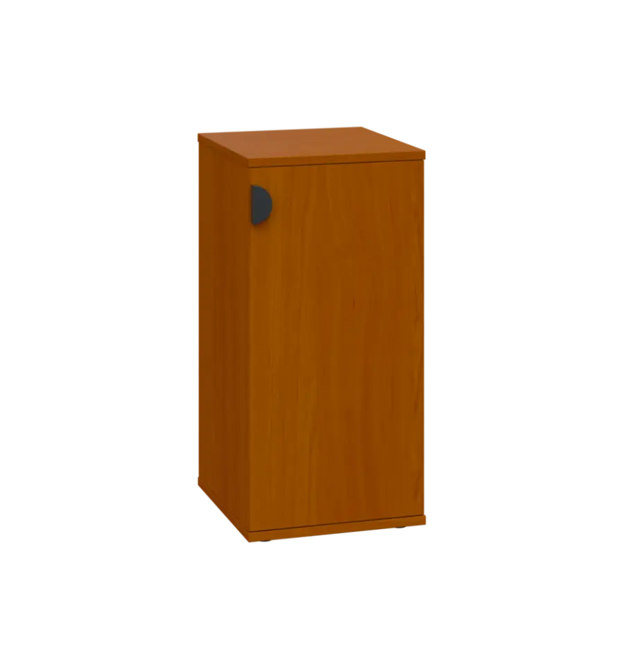 TN 2 - 3D kancelářská skříň, 1-dveřová, pravá, 750x360x400, třešeň šumavská